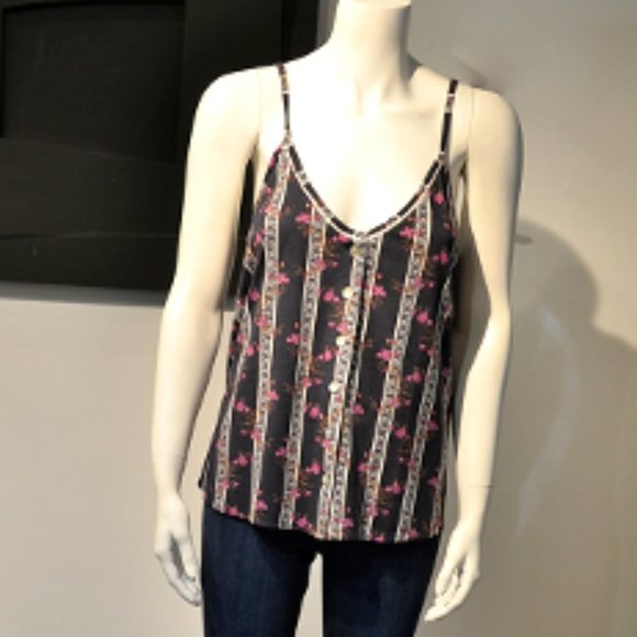 FLEUR print B/F CAMI - Picture 2 of 6